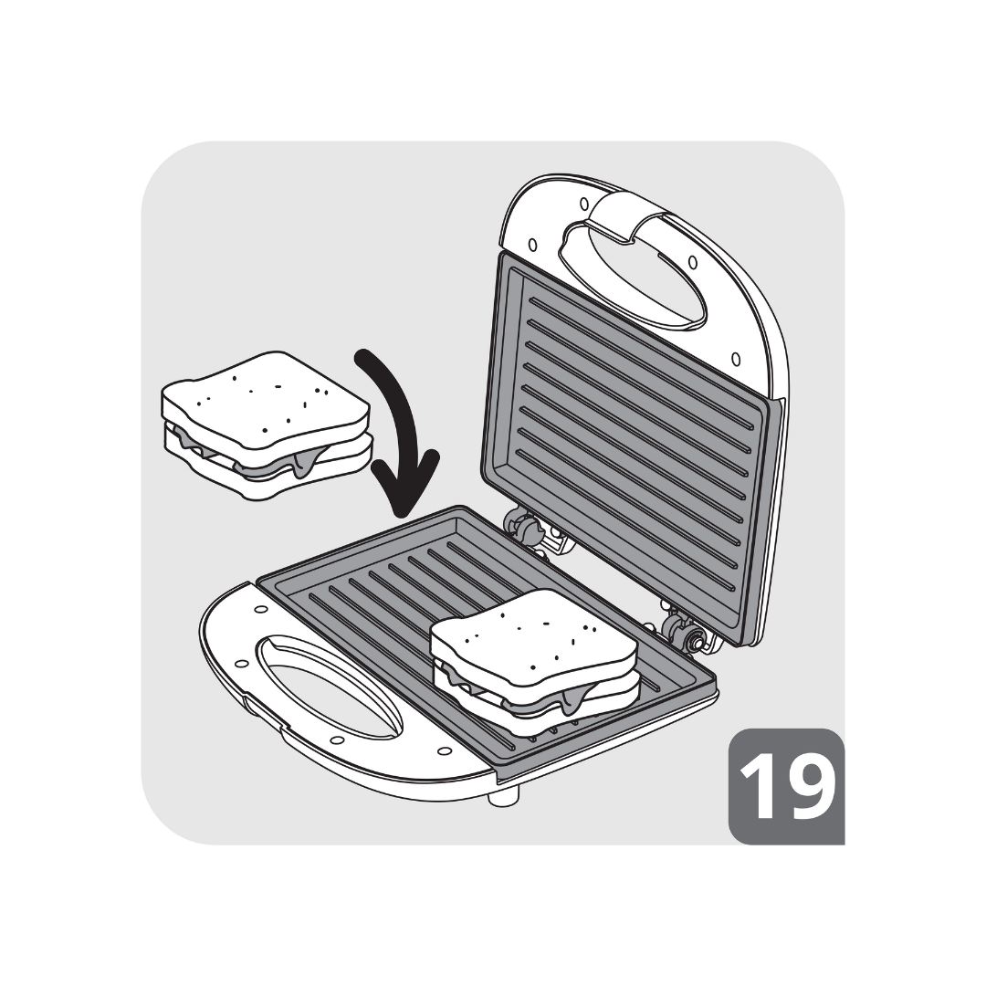 Panini Grill Ultracompact 700W – SM2118M2 MOULINEX