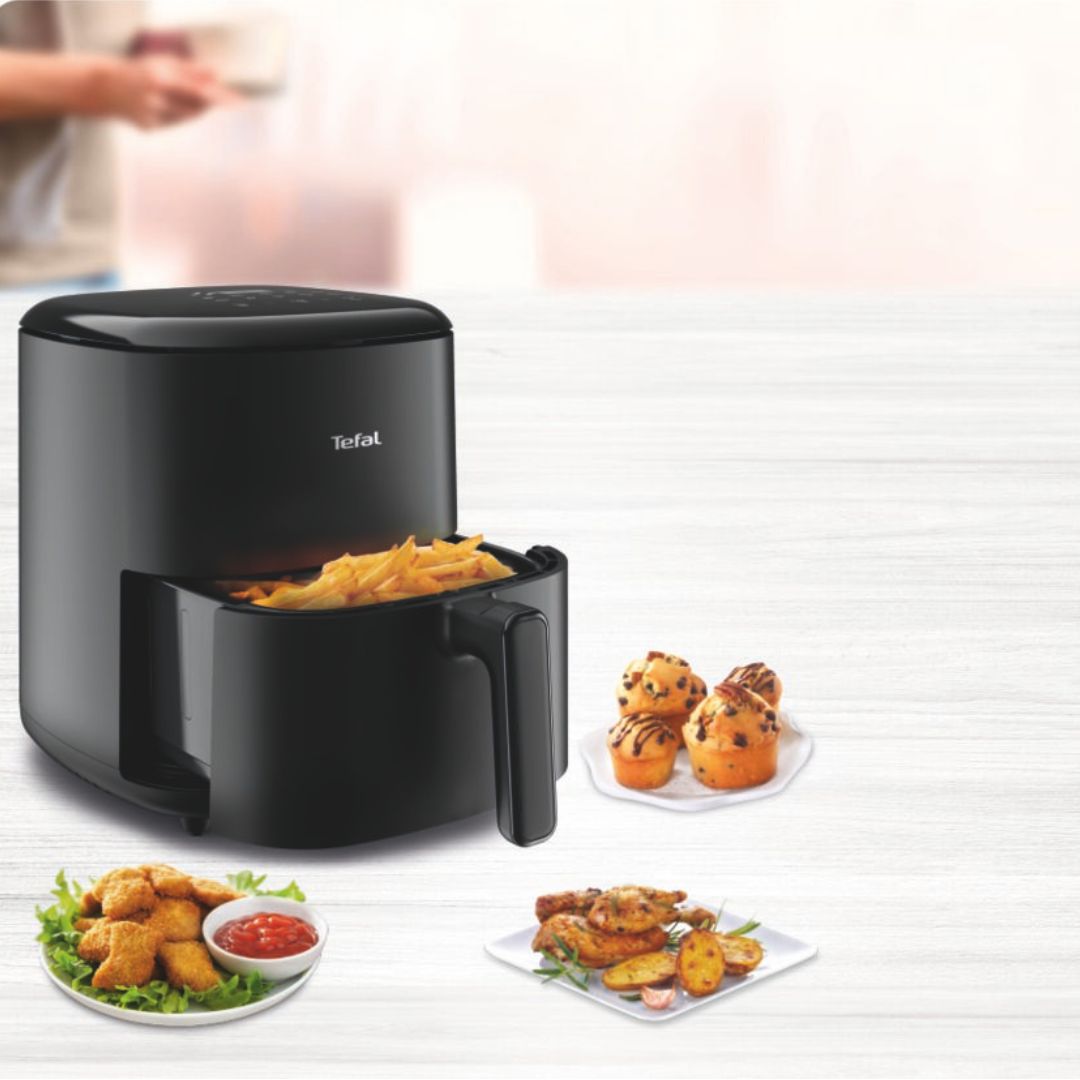 FRITEUSE EASY FRY MAX DIGITALE NOIRE 5L - EY245810 TEFAL
