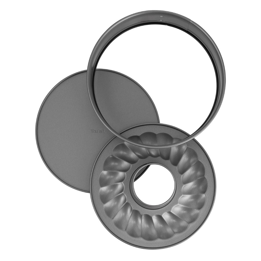 Moules à Cake Easybake – Set 3 pièces - Noir- J174S274 TEFAL