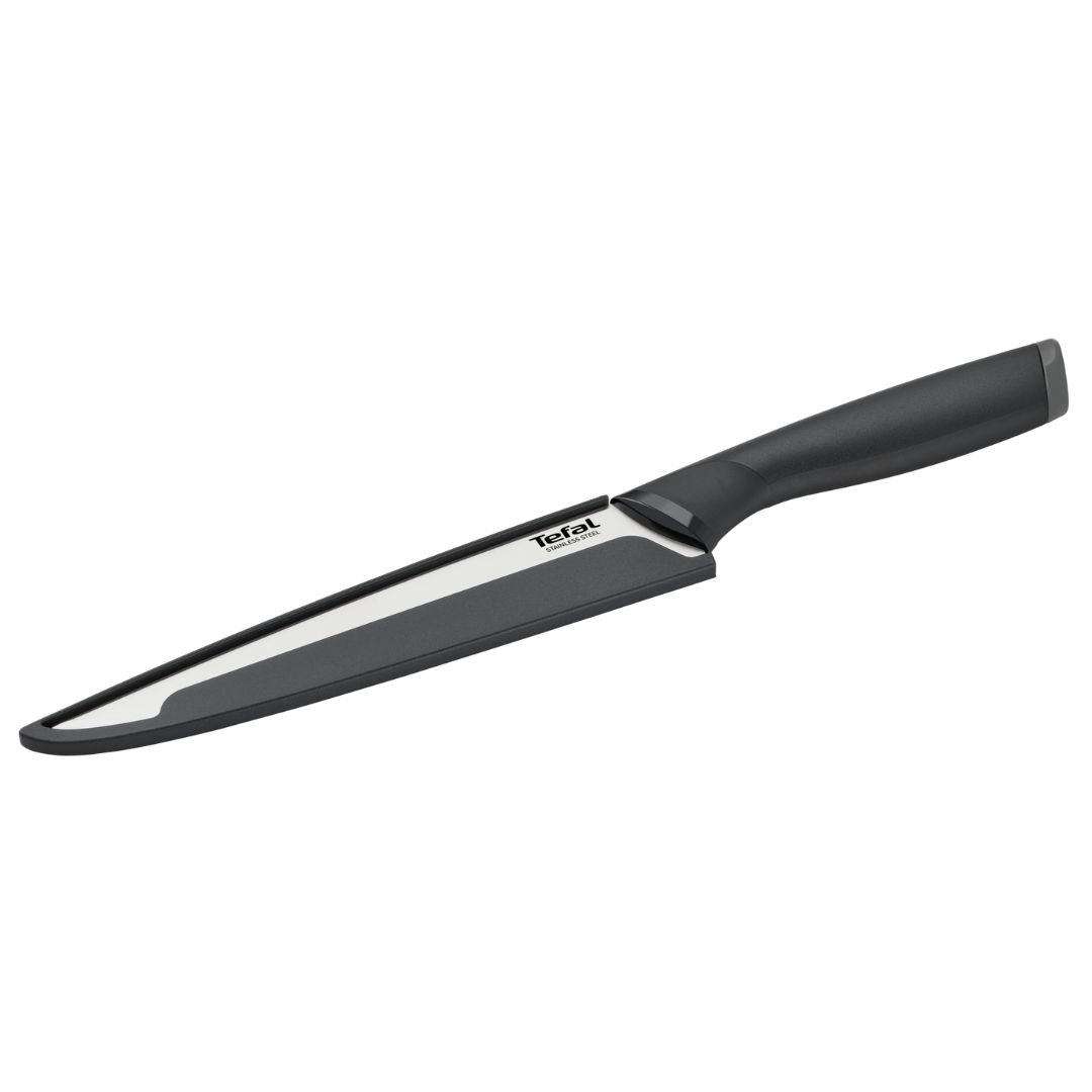 COUTEAU SLICING 20 CM - COUVERCLE COMFORT - K2213704 TEFAL