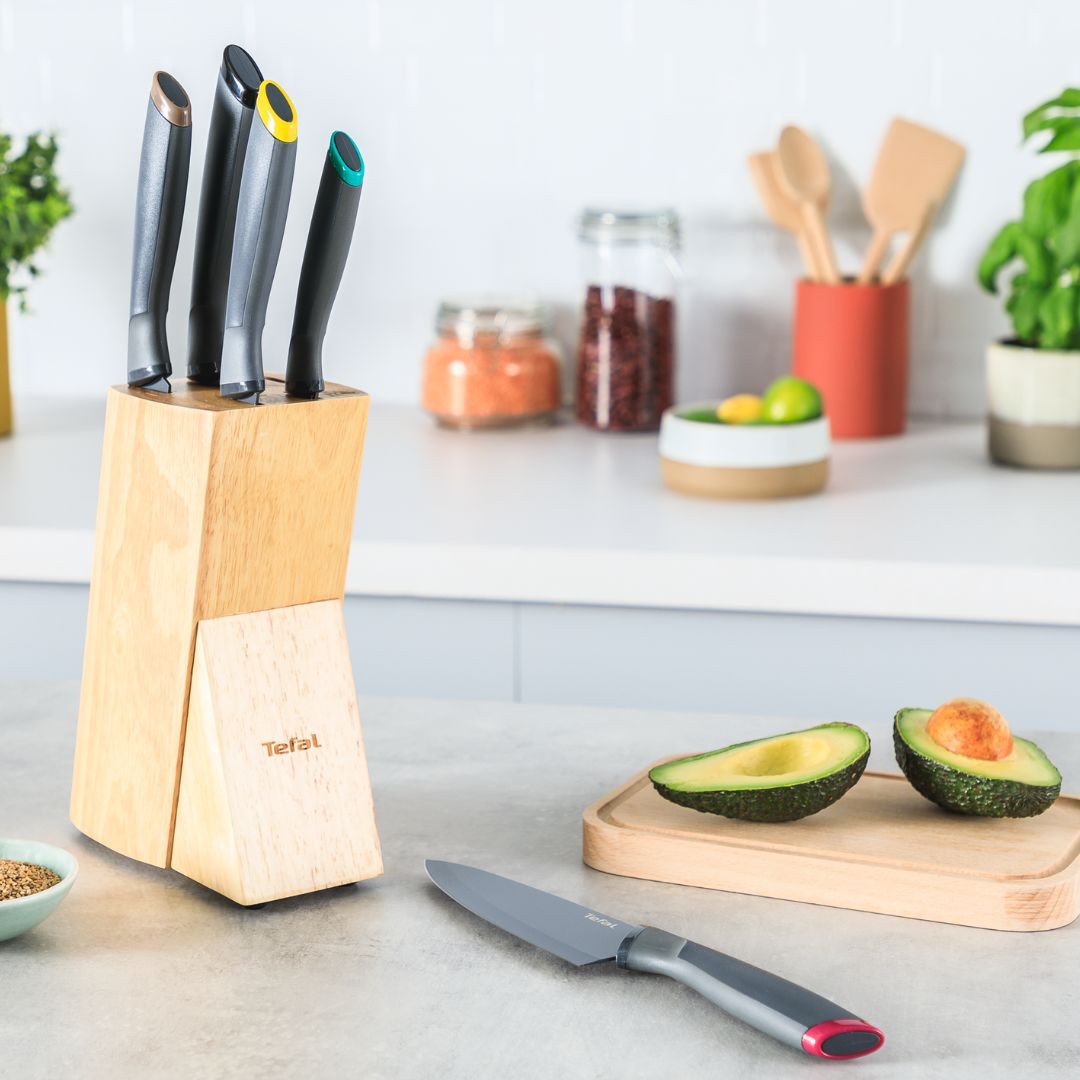COUTEAU CHEF 15 CM - COUVERCLE FRESH KITCHEN - K1220304 TEFAL