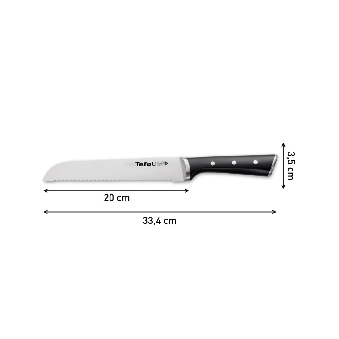 COUTEAU PAIN 20 CM - ICE FORCE - K2320414 TEFAL