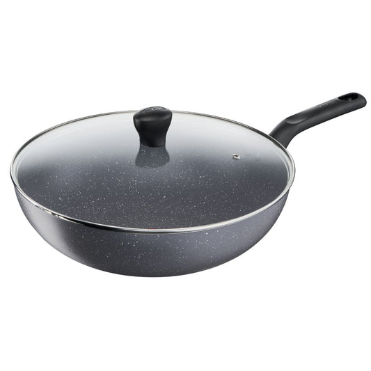 Wok avec couvercle en verre- 28 cm - Cook Natural B2269295