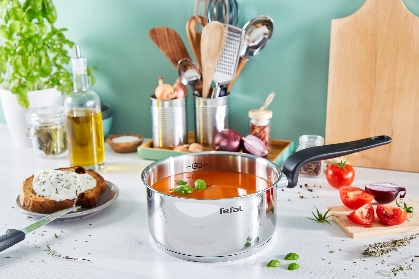 Casserole inox 18 cm Primary - TEFAL
