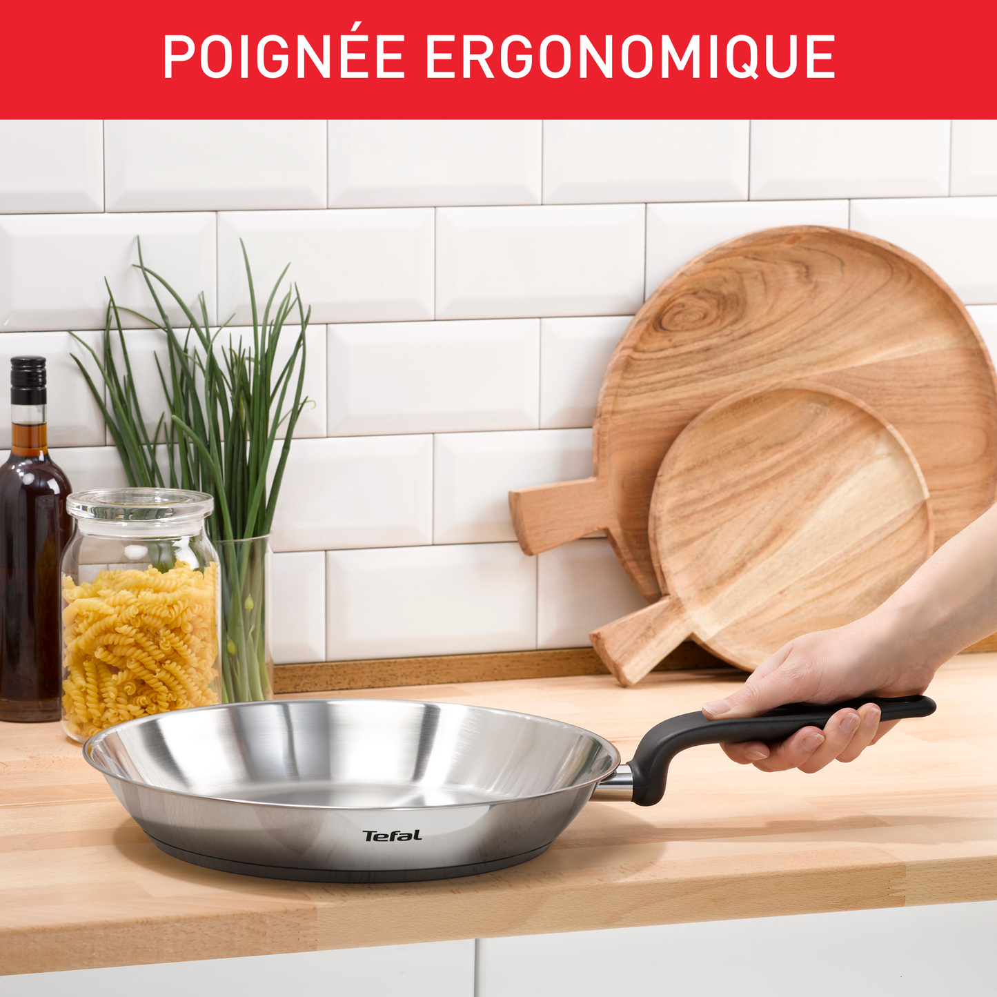Poêle Inox non revêtue Primary - TEFAL